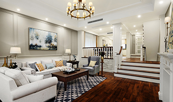 客廳沙發(fā)除了配茶幾，還能搭配什么？