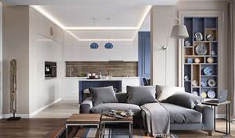 開(kāi)放式廚房跟客廳要怎么規(guī)劃設(shè)計(jì)？