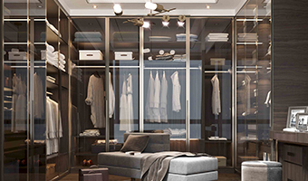 定制衣柜使用玻璃柜門好不好？