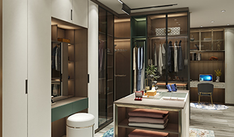 整體衣帽間要不要裝上房門？