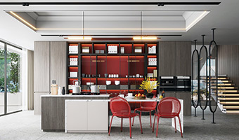 全屋定制廚房都有哪些家具？