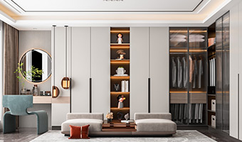 整體衣帽間要不要做島臺(tái)？