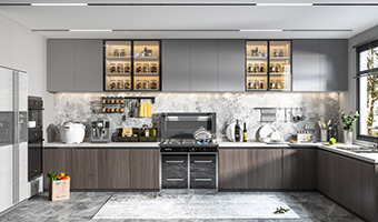 什么顏色的櫥柜門看上去高檔一些？