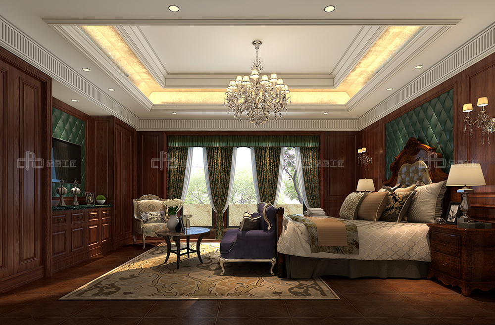 整木定制臥室效果圖，夢生長的花園(圖5)