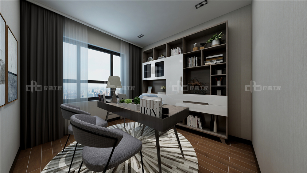 全屋定制書(shū)房要怎么設(shè)計(jì)？(圖2)