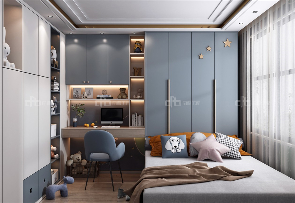 大小臥室怎么布局好看合理呢？(圖1)