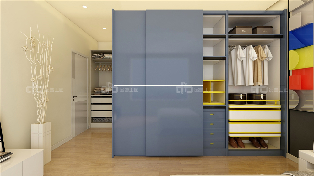 定制衣柜顏色怎么搭配比較好看？(圖1)