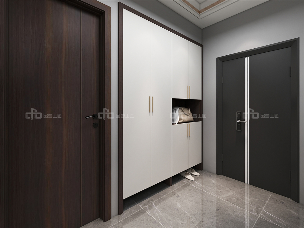 全屋定制怎么布局設(shè)計(jì)玄關(guān)呢？(圖3)