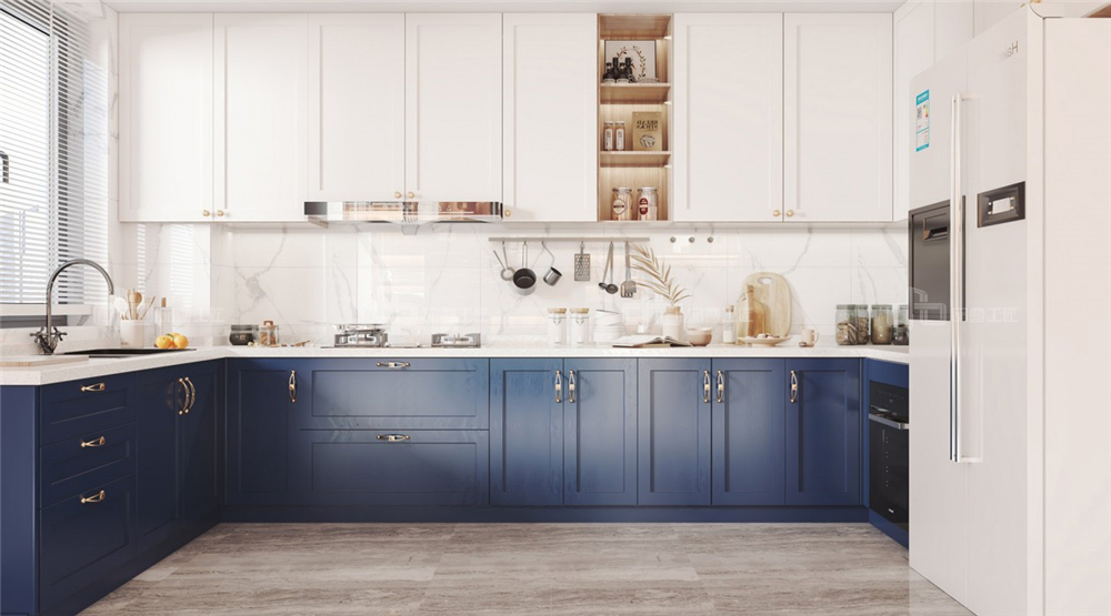 定制整體櫥柜用什么顏色流行？(圖3)