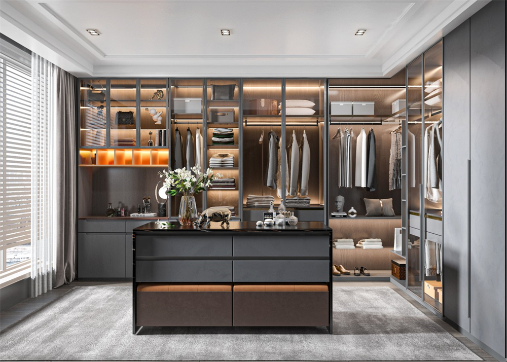 定制設(shè)計轉(zhuǎn)角衣柜注意什么？(圖2)