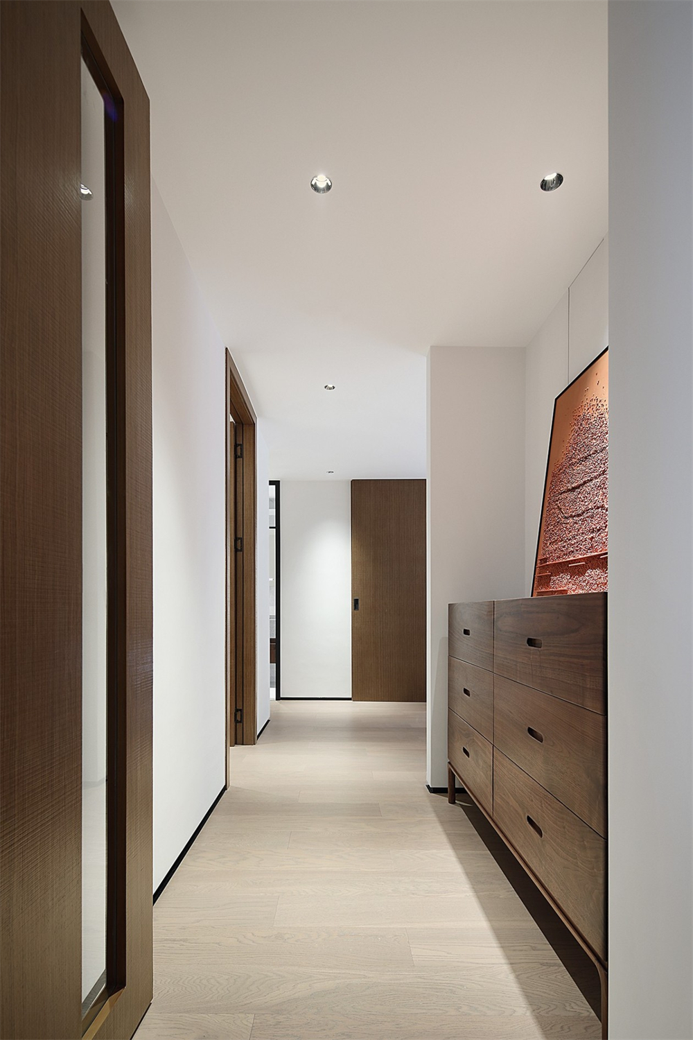 200㎡大平層整木定制，現(xiàn)代極簡風格(圖13)