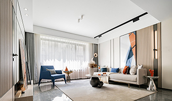 158㎡現(xiàn)代極簡風格設計，整木定制新悅章