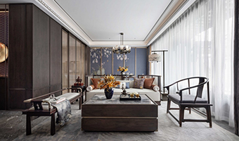 345㎡新中式整木定制別墅，中式宅院設(shè)計(jì)案例