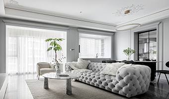 140㎡法式風格設計，整木定制法式浪漫