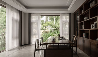 800㎡新中式整木定制，花園別墅設(shè)計(jì)案例