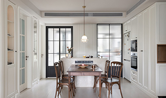 整木定制混油，現(xiàn)代美式風格裝修設(shè)計