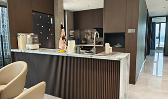 256㎡整木定制大平層，現(xiàn)代極簡風(fēng)格實拍