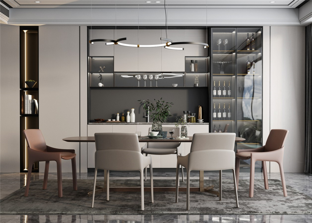 餐廳是定制酒柜還是餐邊柜？(圖2)