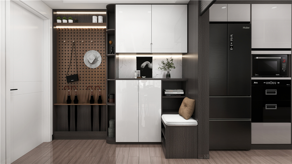 入戶鞋柜樣式都有哪些？(圖1)