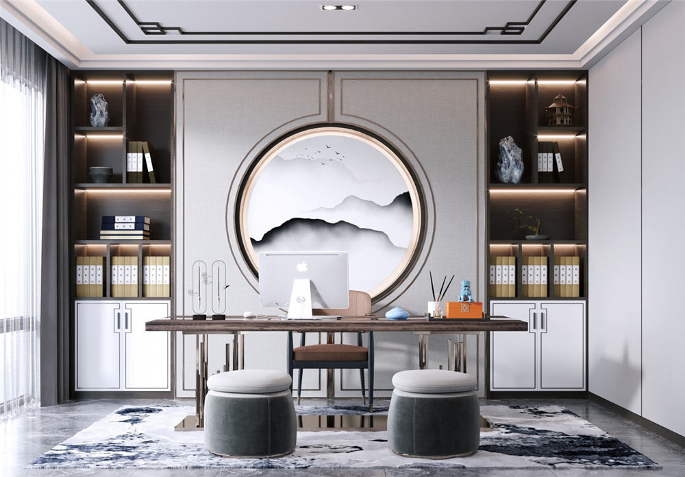 書房裝修一般都選擇什么樣的風格？(圖2)