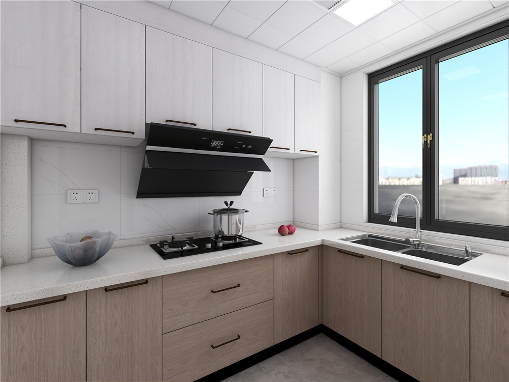 定制櫥柜是做白色好看還是木色的？(圖3)